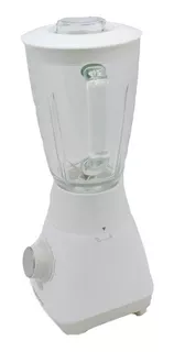 Licuadora Kanji KJH-BL0800LA01 1.5 L blanca con jarra de vidrio 220V