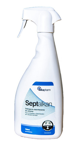 Septalkan® Spray Detergente Desinfectante 750ml