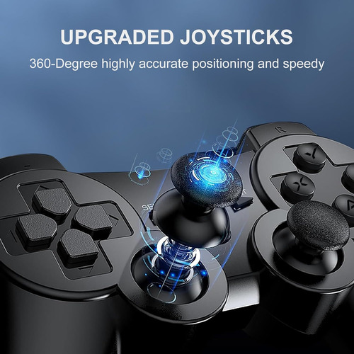 Wireless Pc Gaming Controller, Dual-vibration Steam Joystick