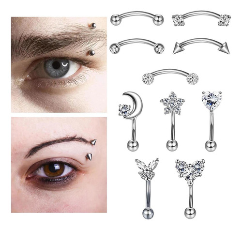 10x Pendientes Mariposa Labio Joyas Pendientes Ocasión