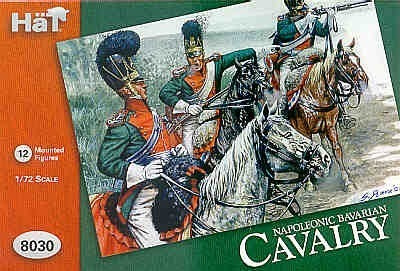 Napoleonic Bavarian Cavalry - Escala 1/72 Hät 8030