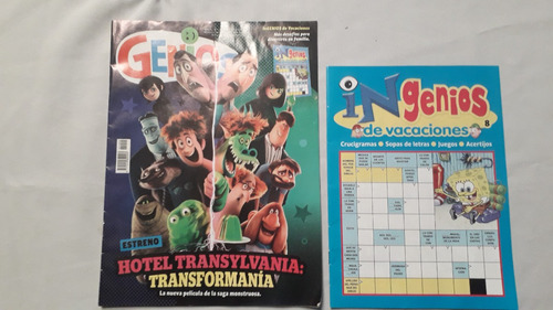 Revista * Genios + Sup Ingenios* N° 1244 Hotel Transylvania