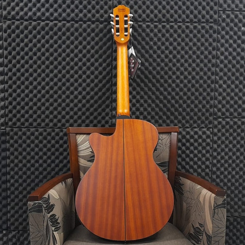 Imagem 9 de 9 de Violao Strinberg Sl200c Mgs Flat Nylon Fosco