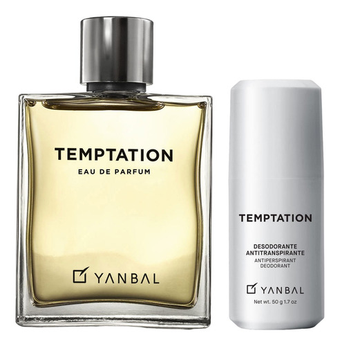 Perfume Temptation 100 Ml + Desodorante Roll On 50 Ml Yanbal