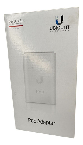 Adaptador Poe-24-7w-g-wh Ubiquiti Para Antenas