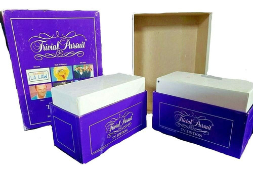 Conjunto De Cartas De Edição De Tv Trivial Pursuit