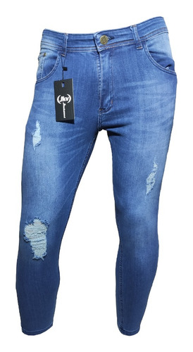 Pantalón De Jeans Chupin Hombre Liquidación