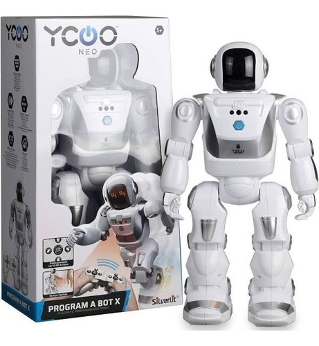 Robot Program A Bot Interactivo 88071 Silverlit Color Blanco