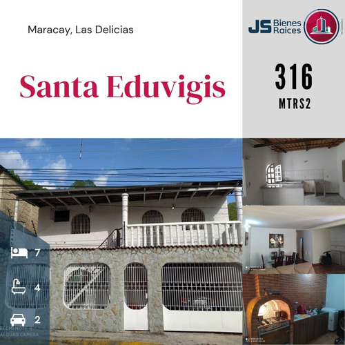 Imagen 1 de 12 de Casa En Venta En Santa Eduvugis Las Delicias 04121994409