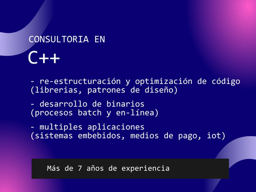 Consultoria En Programación C++ Asesoria Clases Virtuales