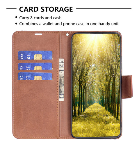 Funda Para Samsung Galaxy S10 E/ J4 Plus/j4 Prime Plus, Funda De Teléfono Tipo Cartera, Soporte Magnético De Piel, Absorbe Los Golpes