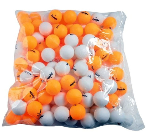 Pelotas Deportivas Tenis Mesa 4cm X144uds C: Blanco/naranja