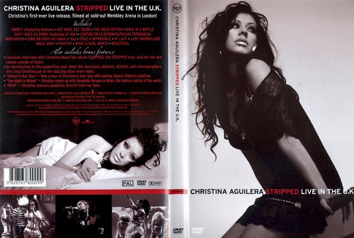 Aguilera Christina - Stripped... Live In The Uk - Dvd - S