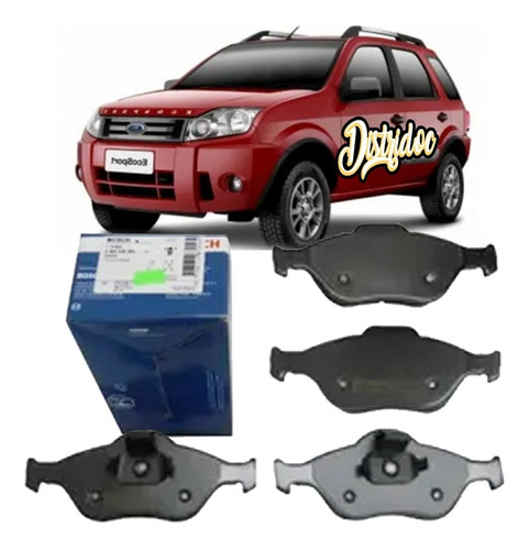 Pastillas Freno Delanteras Bosch Ford Ecosport 03/12