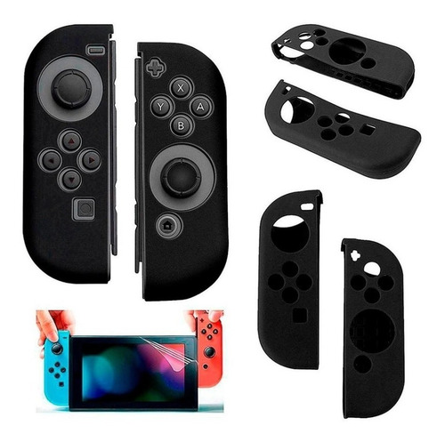 Gamer's Kit H&q Para Switch. Control Y Accesorios 10 Piezas.