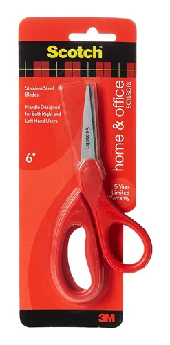 Tijera Para Hogar Scotch Rojo