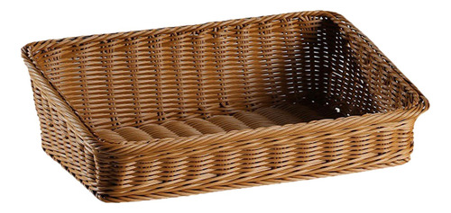 Cesta De Pão Imitação Rattan Cesta Decoração Cesta De