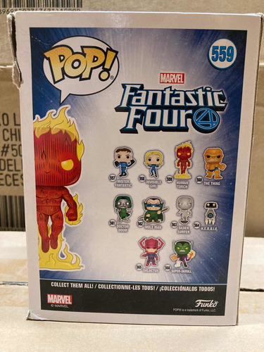 Human Torch 559 Fantastic Four Funko Pop Johnny Storm