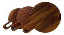 Comprar Pack De 3 Tablas Para Quesos, Carnes, Charcuteria. Lisa