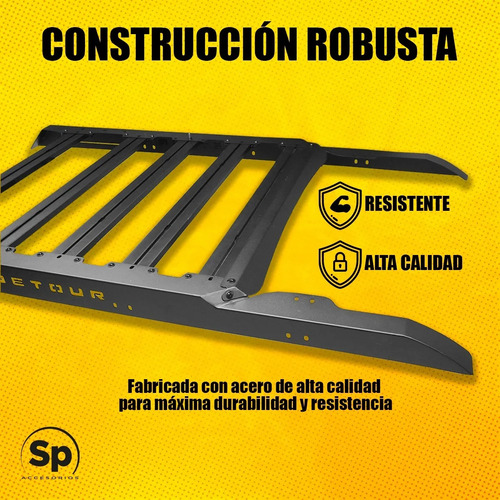 Rack Portaequipaje Con Escalera Lateral Jetour T2 2024+