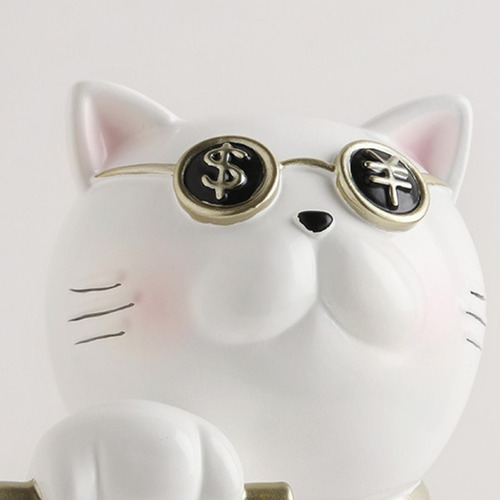 2 Figuritas De Gato De La, Estatua De Animal, Escultura De