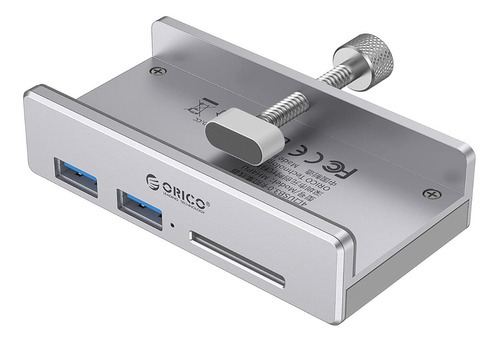 Adaptador Hub Aluminio Orico 3 En 1- Usb 3.0 X 2 + Puerto Sd