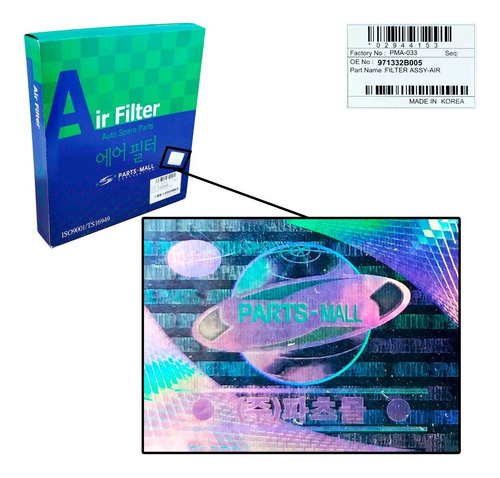 Filtro Aire Acondicionado Sorento 2010 2011 2012 Original