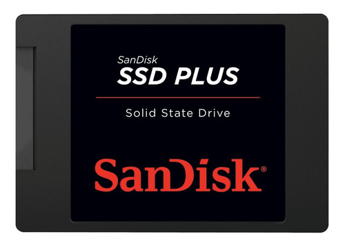 Disco sólido SSD interno SanDisk SSD Plus SDSSDA-120G-G25 120GB