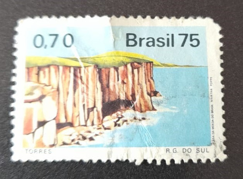 Sello Postal - Brasil - Turismo 1975