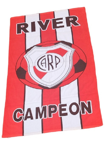 Toallón Playero De Algodón River Campeon -b