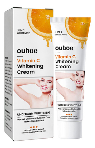 Crema Blanqueadora Para Axilas Con Vitamina C, 50 G