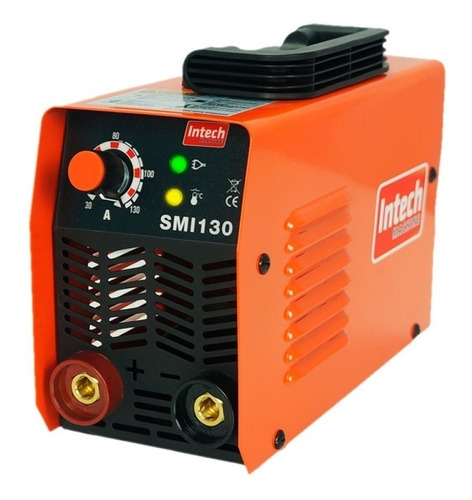 Máquina de solda inverter Intech Machine SMI130 laranja 220V