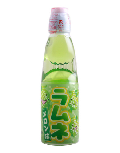 Ramune Melon Refresco Japones Con Bolita Hata 200 Ml