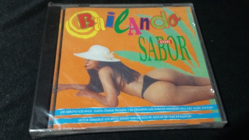 Bailando Con Sabor Cd Cumbia Merengue Salsa Vallenato Varios