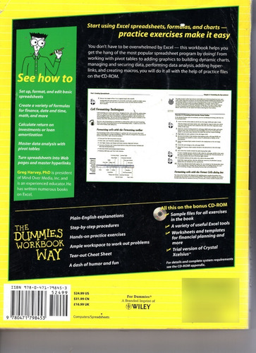 Excel Workbook For Dummies