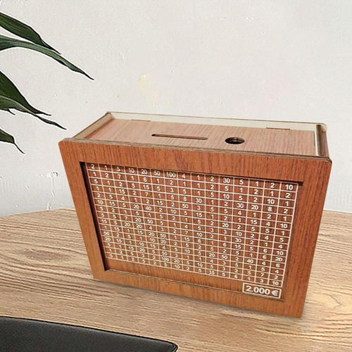 Hucha De Madera, Hucha, Bote De Ahorro De Dinero, Tarro De