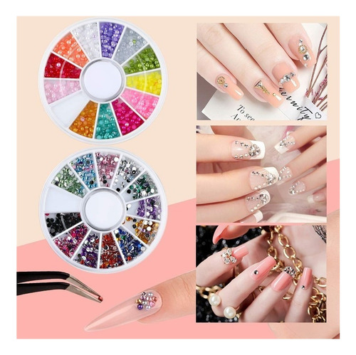 Kit De Decoración De Uñas Y Herramientas Para Uñas Acrílicas
