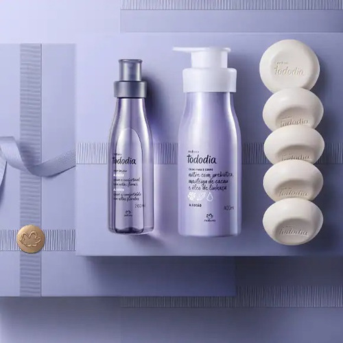 Imagen 2 de 2 de Natura Tododia Kit Algodón Exclusivo Brasil