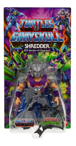 Motu Turtles Of Grayskull Shredder - Mattel