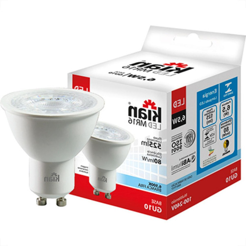 Lampada Dicroica 6,5w Led 6500k Kian Gu10
