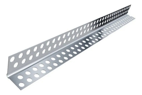 Perfil Cantoneira Perfurada 23x23 Drywall - 2 Und C/1,5m Prateado