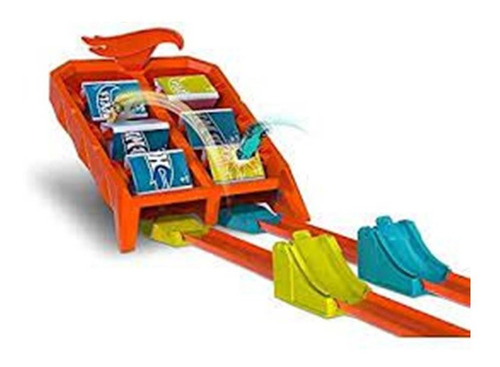 Pista Hot Wheels Vueltas Y Choques Día Del Niño