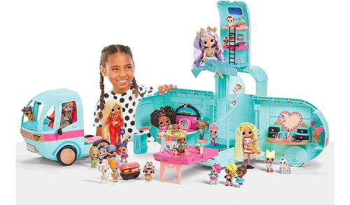 L.o.l. Surprise! Camion Go Glamper Camper 4 En 1