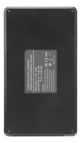 Cámara Lcd, Pantalla De Batería, Doble Ranura, Carga