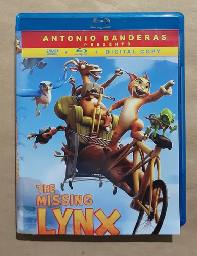 El Lince Perdido ( The Missing Lynx ) Blu-ray + Dvd Original