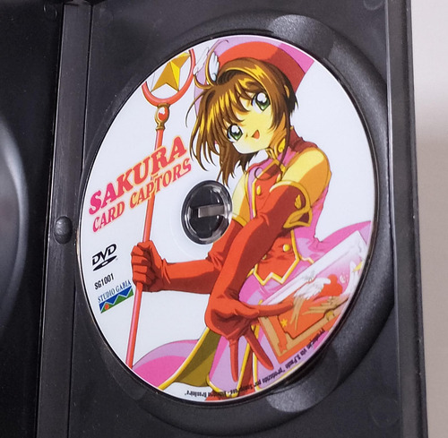 Dvd Original Dublado Sakura Card Captors A Carta Selada