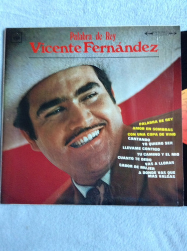 Lp Vicente Fernandez Palabra De Rey