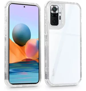 Funda Para Xiaomi Uso Rudo Alto Impacto Transparente 3pzs