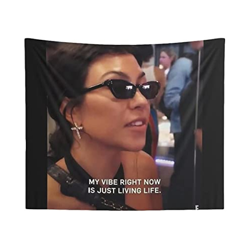 Tapiz De Memes Divertidos Kourtney Kardashian Mi Vibra ...