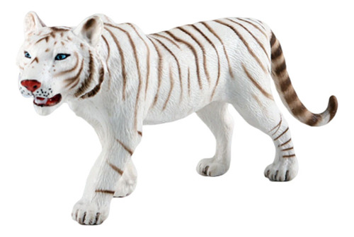 Adorno Realista Modelo Tigre Blanco, Regalo Para Hombre